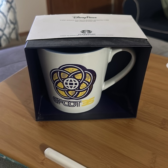 Starbucks Disney Epcot 35 ‎ Coffee Mug NEW - Picture 2 of 10
